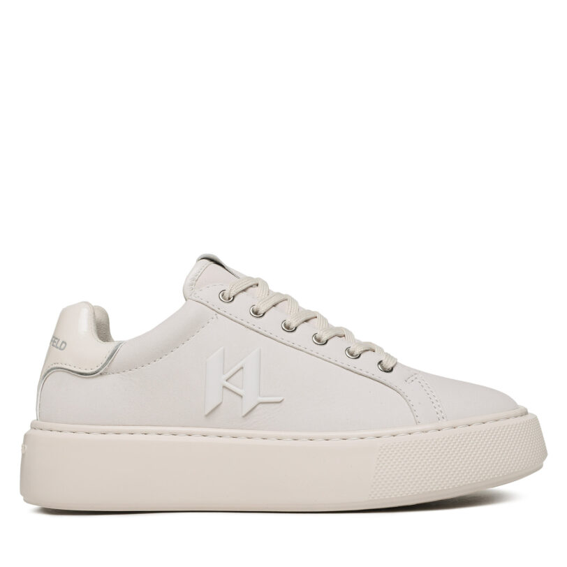 Сникърси KARL LAGERFELD KL62217 Бял цвят на ниска цена