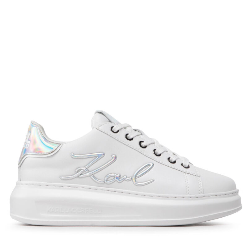 Сникърси KARL LAGERFELD KL62510A Бял цвят на ниска цена
