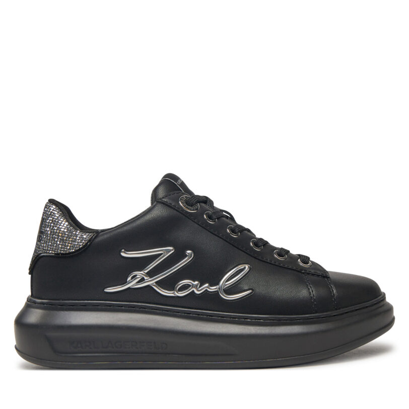 Сникърси KARL LAGERFELD KL62510A Черен цвят на ниска цена