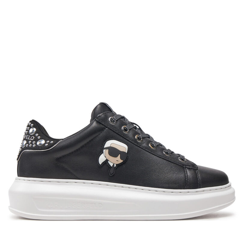 Сникърси KARL LAGERFELD KL62529M Черен цвят на ниска цена