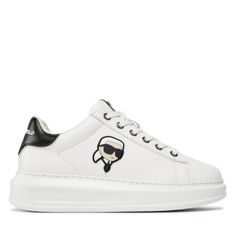 Сникърси KARL LAGERFELD KL62530N Бял цвят на ниска цена