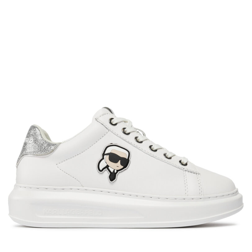 Сникърси KARL LAGERFELD KL62530N Бял цвят на ниска цена