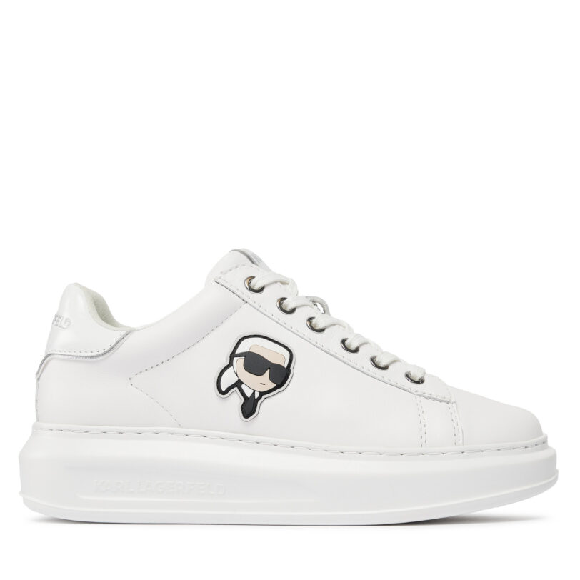 Сникърси KARL LAGERFELD KL62530N Бял цвят на ниска цена