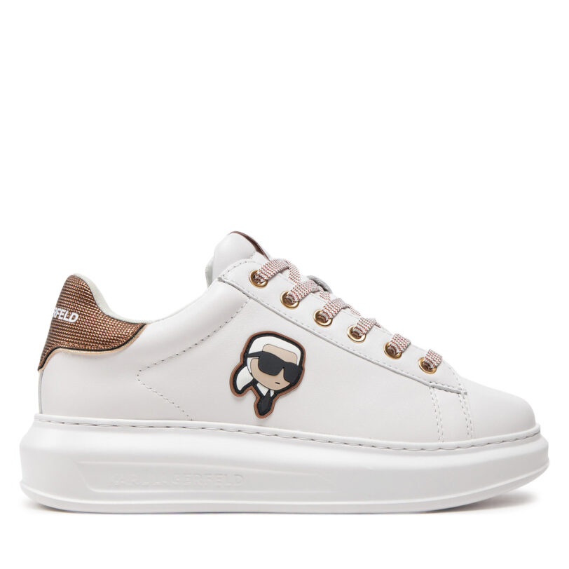 Сникърси KARL LAGERFELD KL62531N Бял цвят на ниска цена