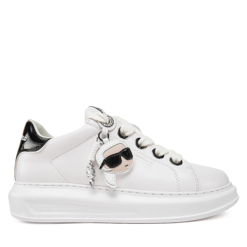 Сникърси KARL LAGERFELD KL62576T Бял цвят на ниска цена