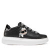 Сникърси KARL LAGERFELD KL62576T Черен цвят на ниска цена