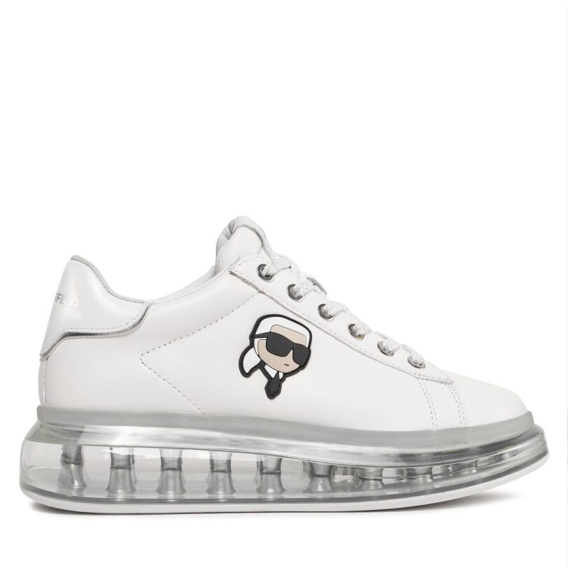 Сникърси KARL LAGERFELD KL62630N Бял цвят на ниска цена