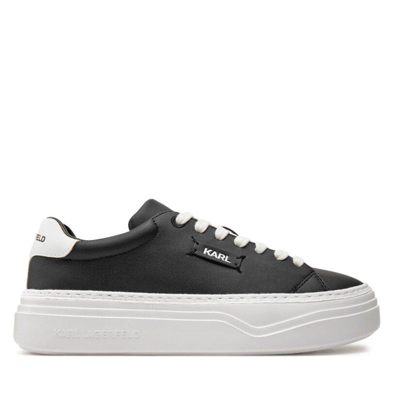 Сникърси KARL LAGERFELD KL63420 Черен цвят на ниска цена