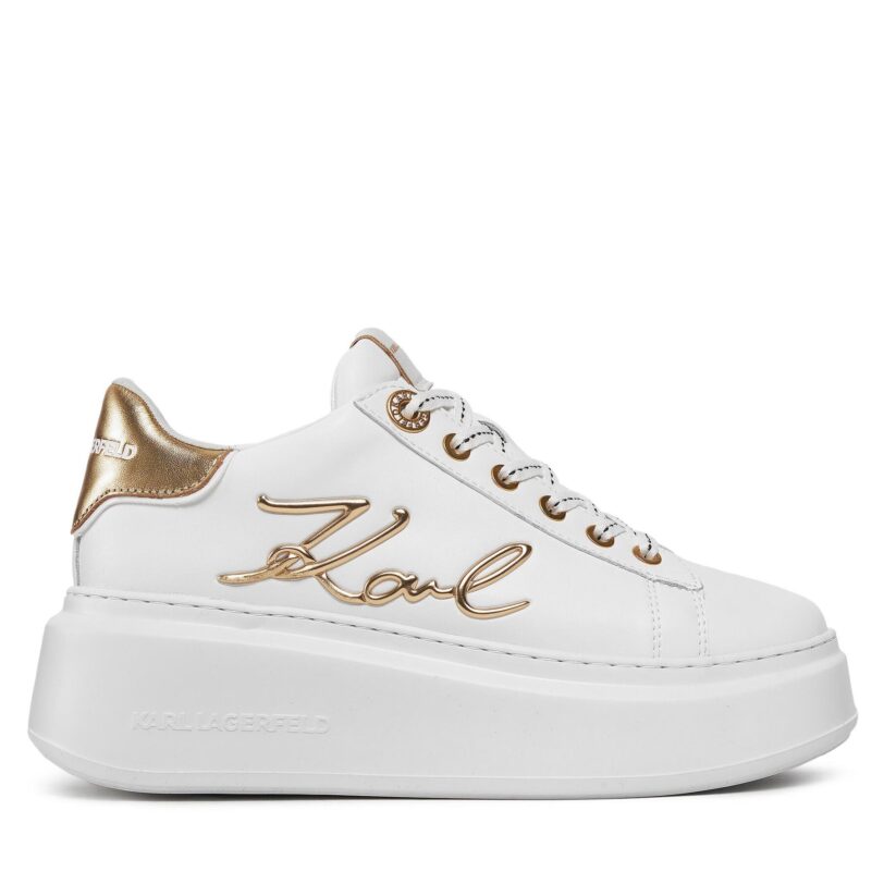 Сникърси KARL LAGERFELD KL63510A Бял цвят на ниска цена