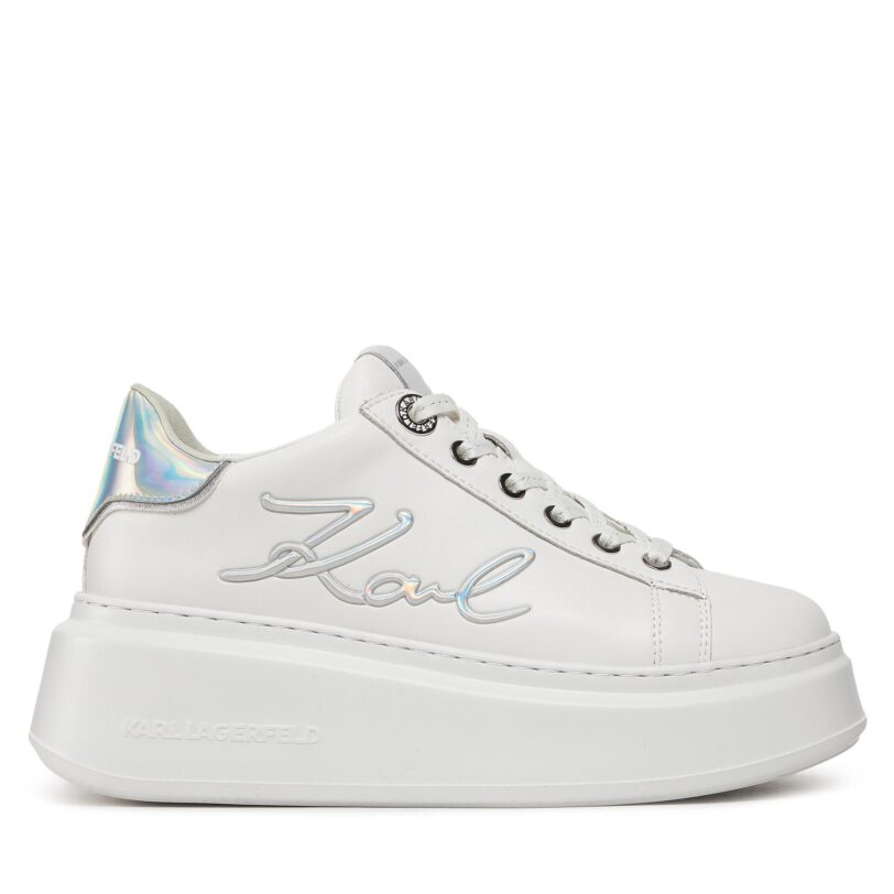 Сникърси KARL LAGERFELD KL63510A Бял цвят на ниска цена