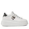 Сникърси KARL LAGERFELD KL63530N Бял цвят на ниска цена