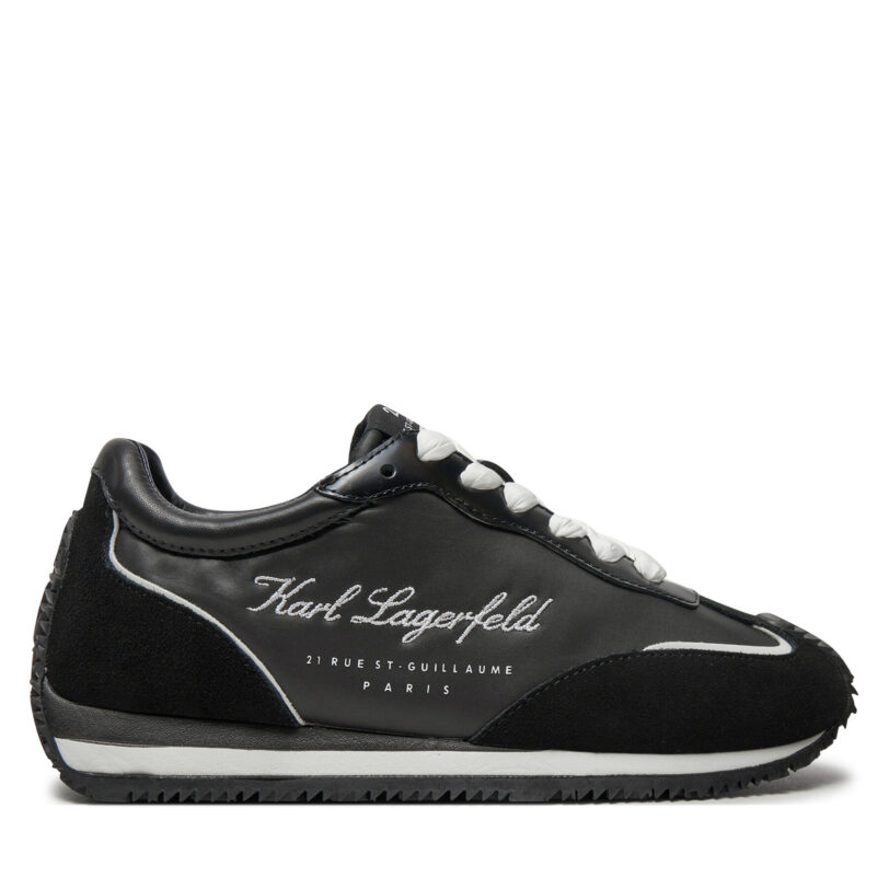 Сникърси KARL LAGERFELD KL63914 Черен цвят на ниска цена