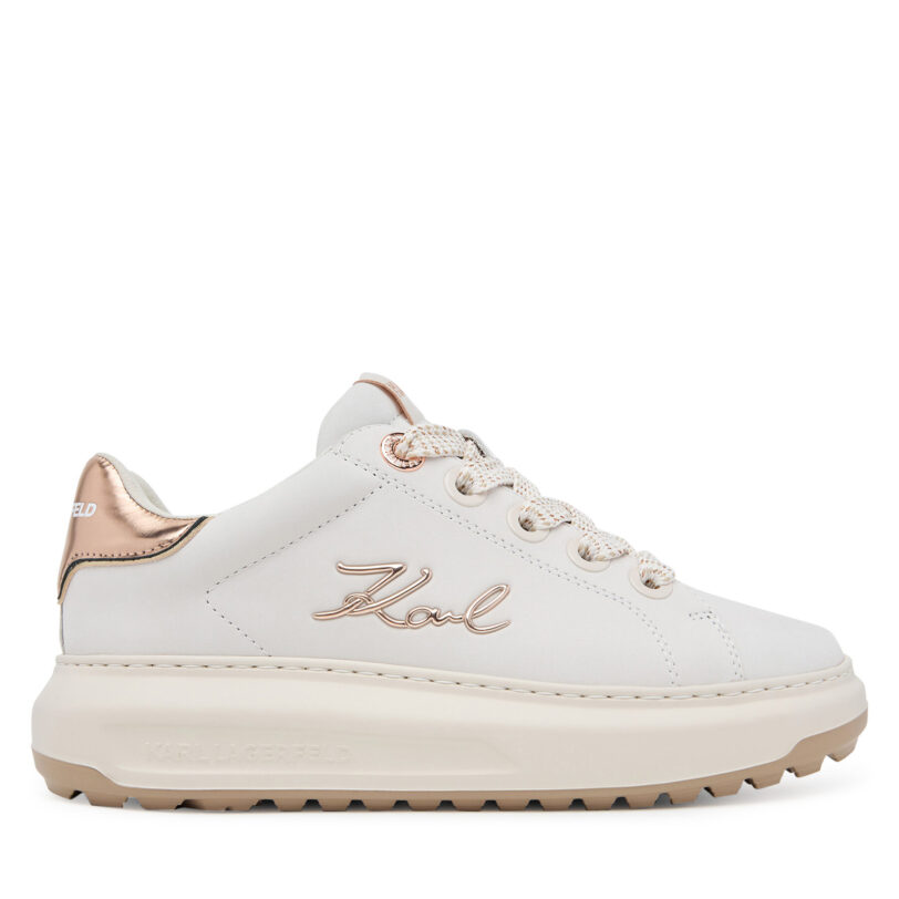 Сникърси KARL LAGERFELD KL67518A Бял цвят на ниска цена