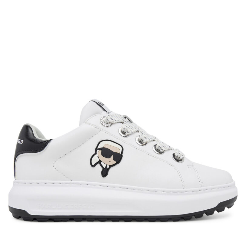 Сникърси KARL LAGERFELD KL67530 Бял цвят на ниска цена