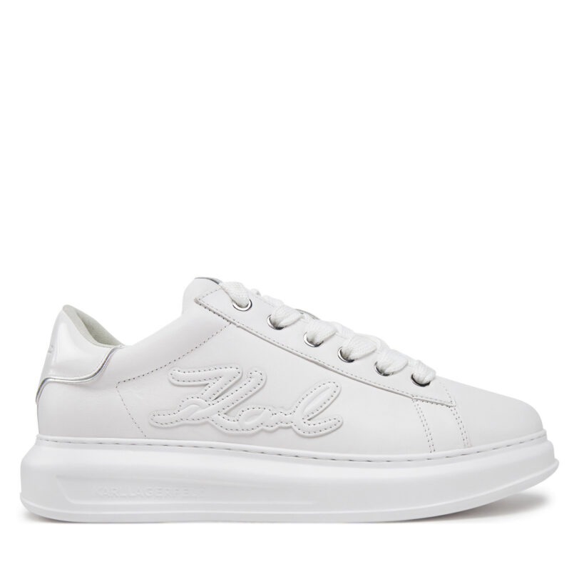 Сникърси KARL LAGERFELD Kapri KL52511K Бял цвят на ниска цена
