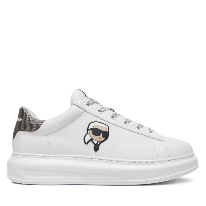 Сникърси KARL LAGERFELD Kapri KL52531M Бял цвят на ниска цена