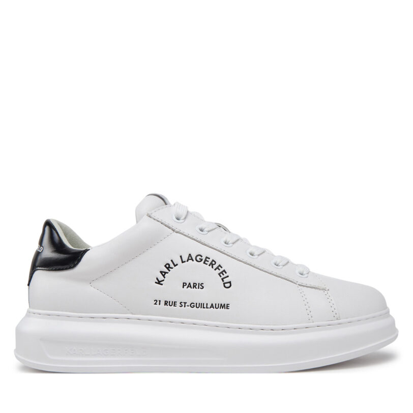 Сникърси KARL LAGERFELD Kapri KL52538K Бял цвят на ниска цена