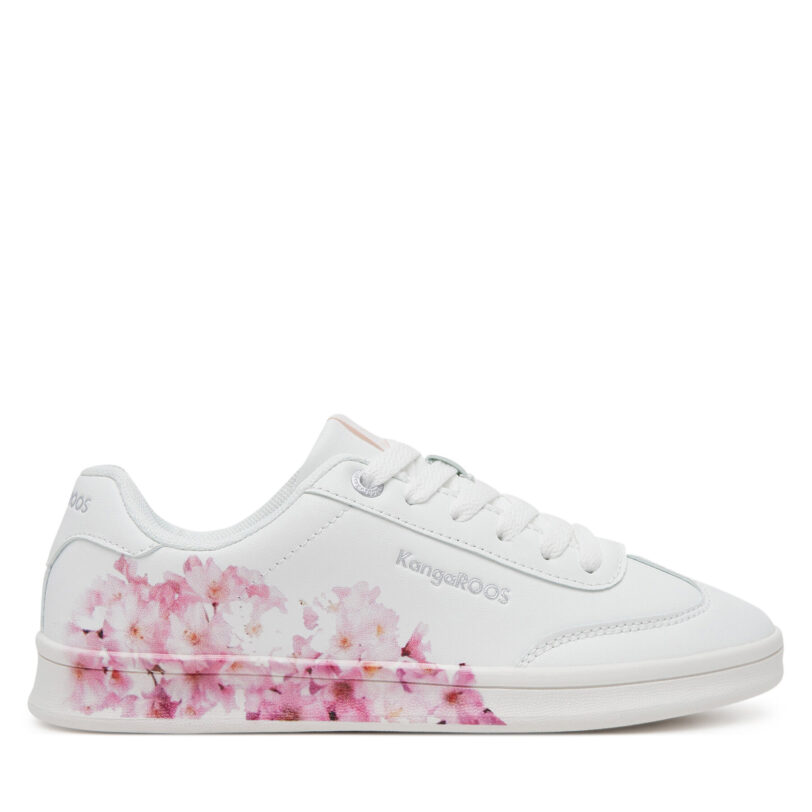 Сникърси KangaRoos K-Ten Flowers 30187 000 0054 Бял цвят на ниска цена