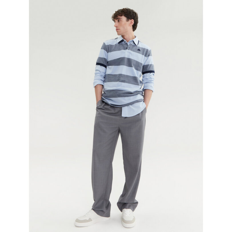Сникърси Kappa AW24-3C008 Бял цвят на ниска цена