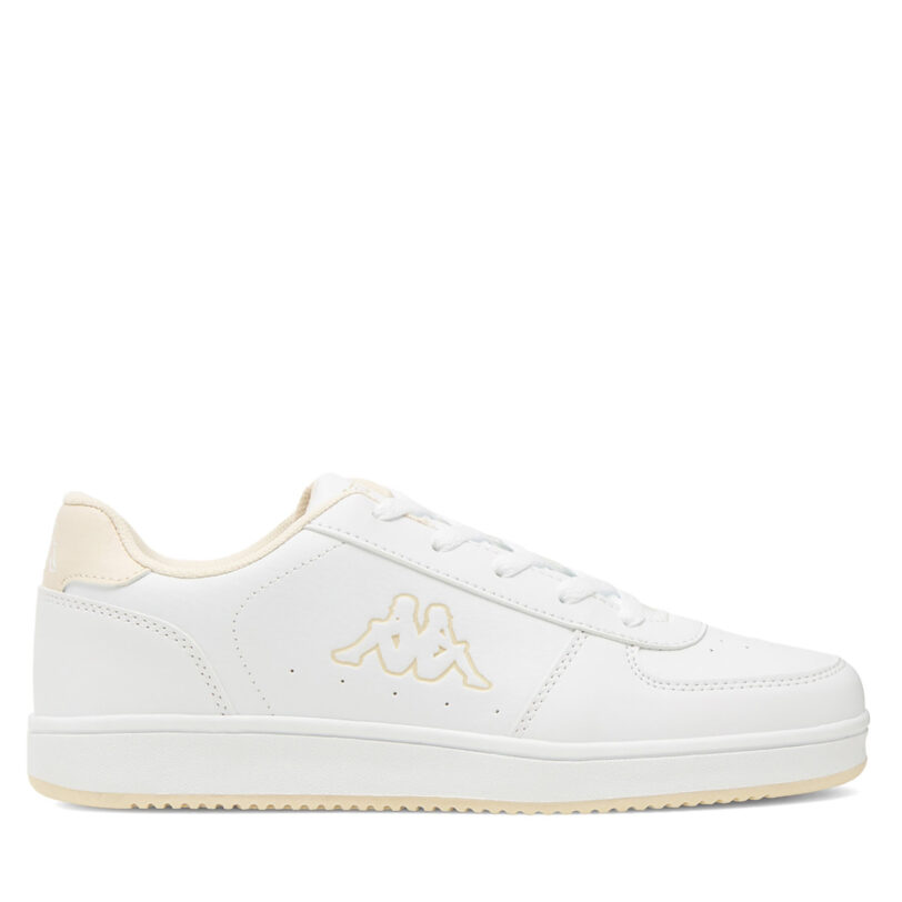 Сникърси Kappa Logo Malone Kid 371K1IW-A0F Бял цвят на ниска цена