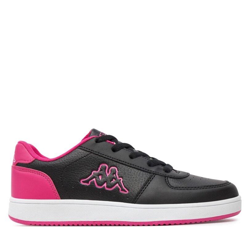 Сникърси Kappa Logo Malone Kid 371K1IW Черен цвят на ниска цена