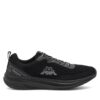 Сникърси Kappa SS24-3C009 Черен цвят на ниска цена