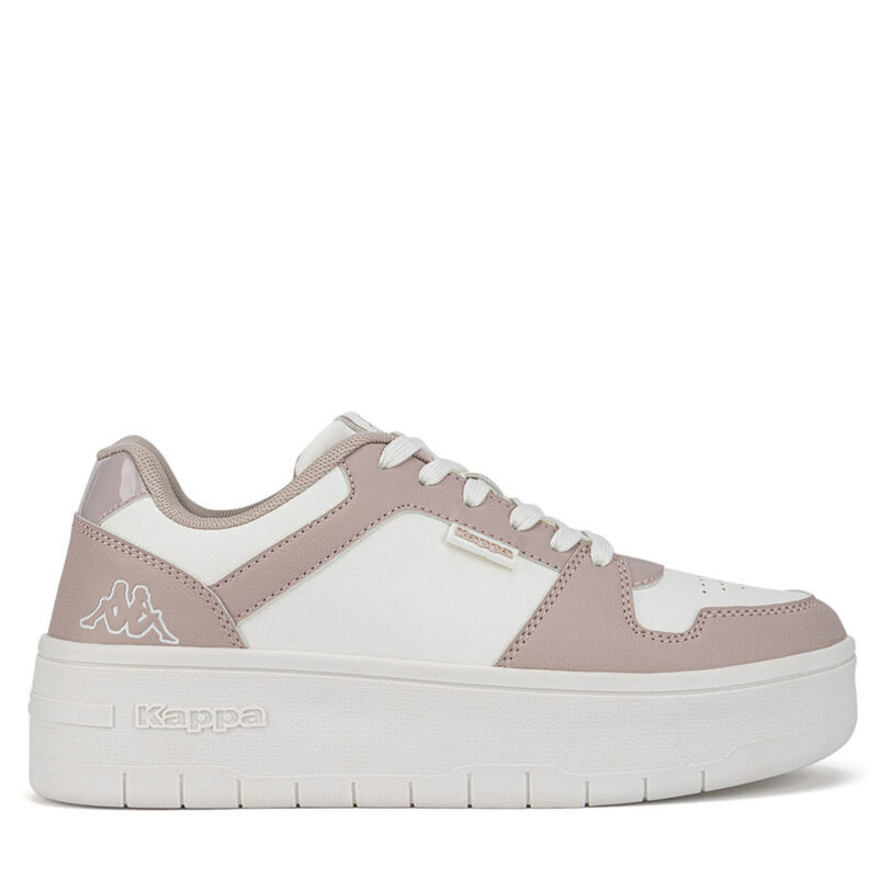 Сникърси Kappa SS24-3C092 Бял цвят на ниска цена