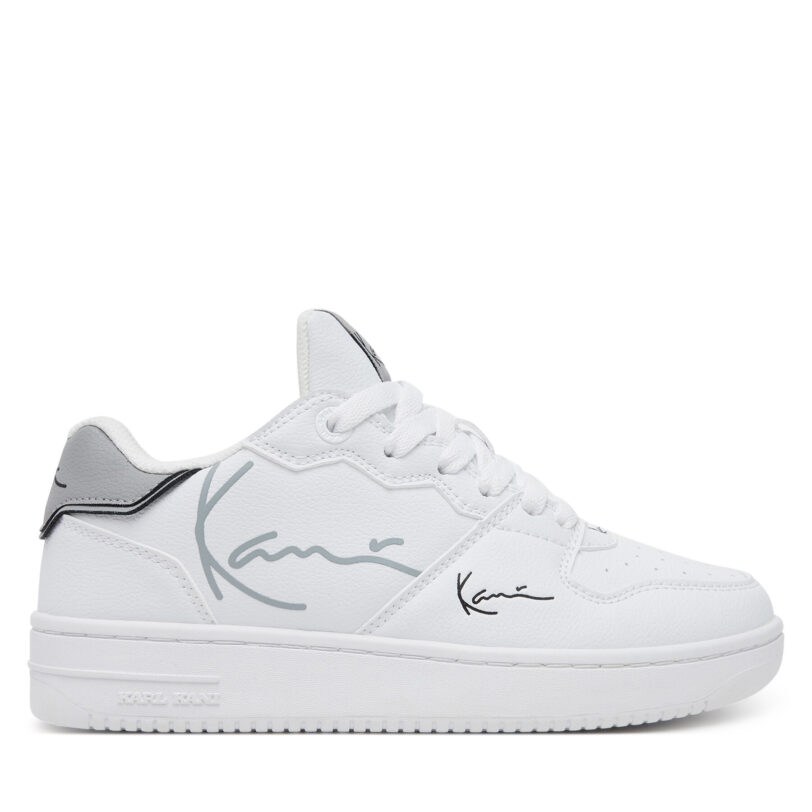 Сникърси Karl Kani 89 Logo PD00002719 Бял цвят на ниска цена