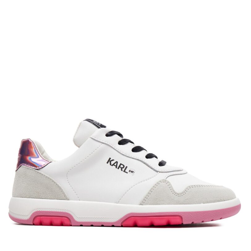 Сникърси Karl Lagerfeld Kids Z30008 S Бял цвят на ниска цена
