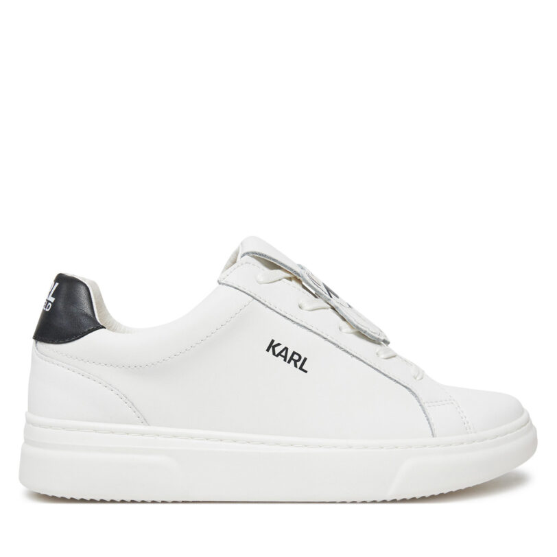 Сникърси Karl Lagerfeld Kids Z30313 S Бял цвят на ниска цена