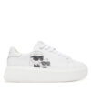Сникърси Karl Lagerfeld Kids Z30371 S Бял цвят на ниска цена