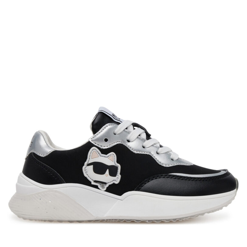 Сникърси Karl Lagerfeld Kids Z30373 M Черен цвят на ниска цена