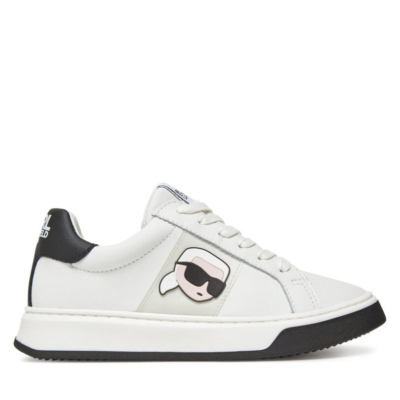 Сникърси Karl Lagerfeld Kids Z30380 M Бял цвят на ниска цена