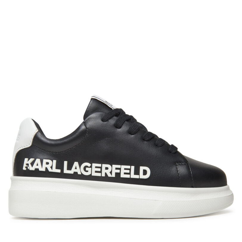 Сникърси Karl Lagerfeld Kids Z30381 M Черен цвят на ниска цена