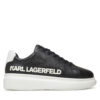 Сникърси Karl Lagerfeld Kids Z30381 S Черен цвят на ниска цена