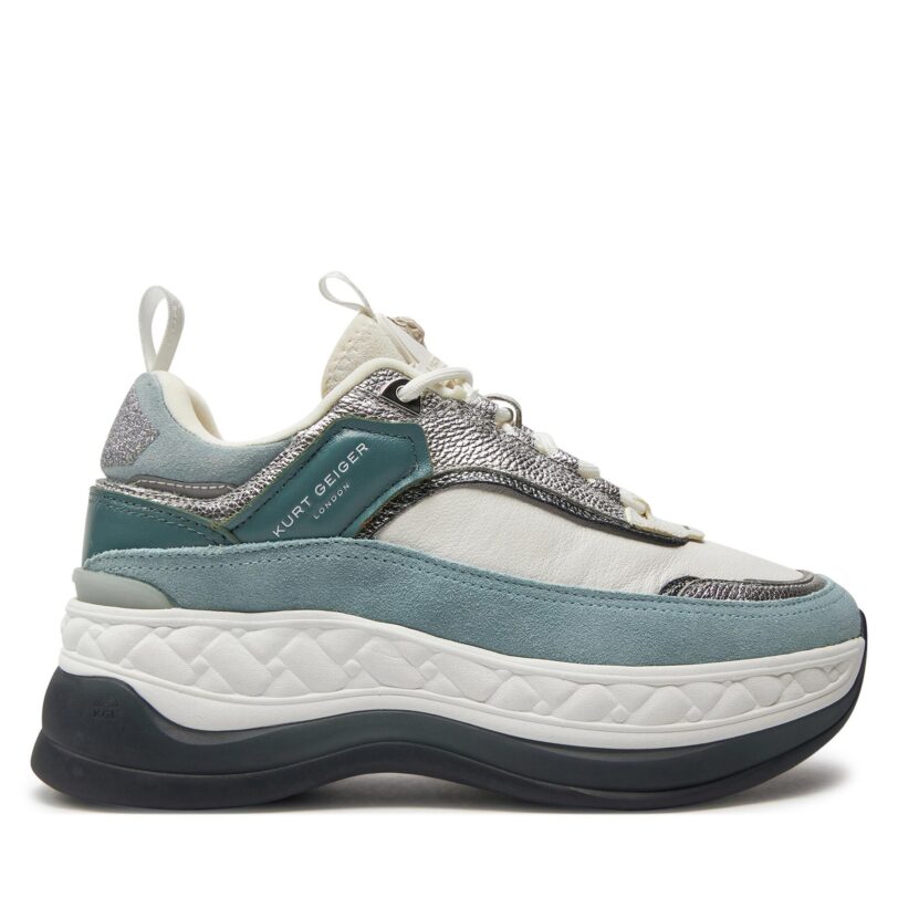Сникърси Kurt Geiger Kensington Pump Sneaker 1290186619 Син цвят на ниска цена