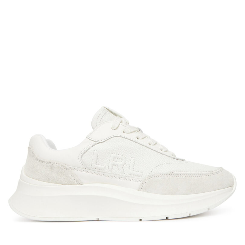 Сникърси LAUREN RALPH LAUREN 802969384001 Бял цвят на ниска цена