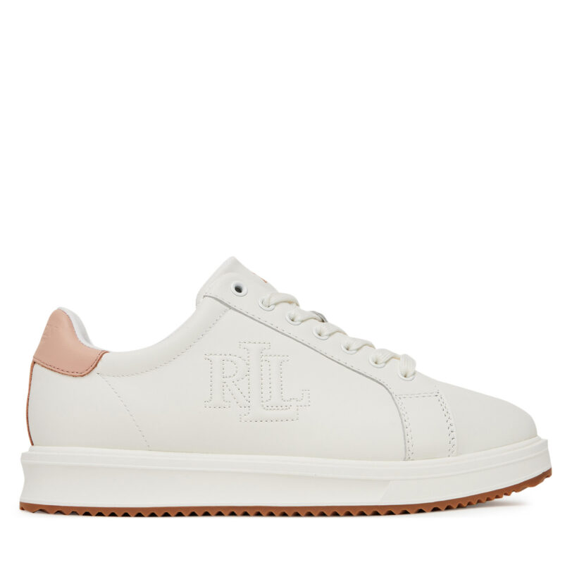Сникърси LAUREN RALPH LAUREN Ainsley 802959229004 Бял цвят на ниска цена