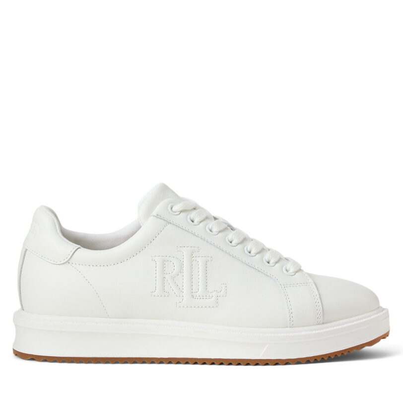 Сникърси LAUREN RALPH LAUREN Ainsley Sk Ltl 802959228001 Бял цвят на ниска цена