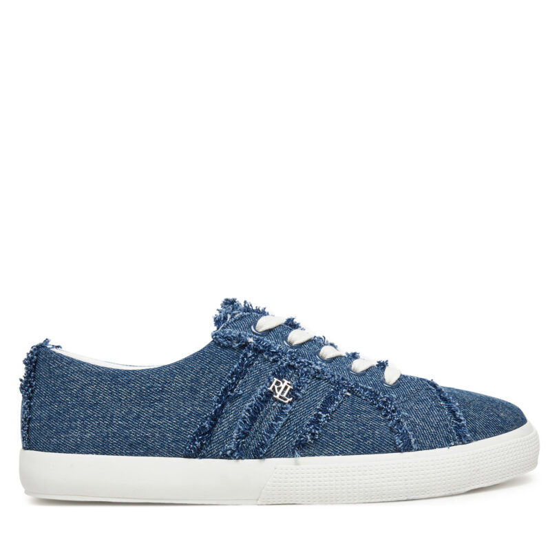 Сникърси LAUREN RALPH LAUREN Janson Fray 802961846001 Син цвят на ниска цена