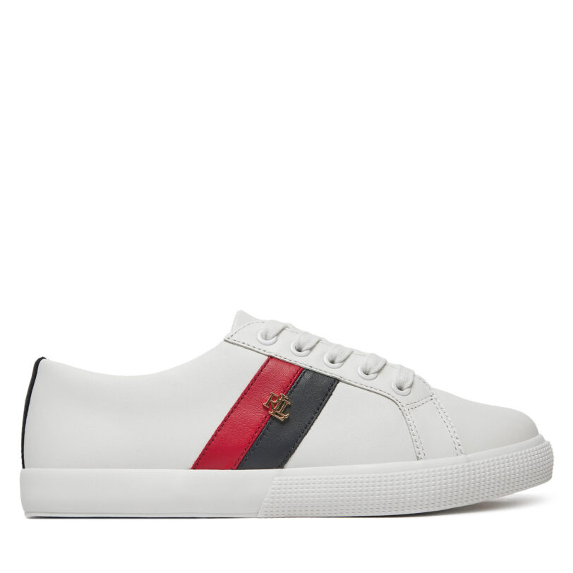 Сникърси LAUREN RALPH LAUREN Janson II 802925365006 Бял цвят на ниска цена