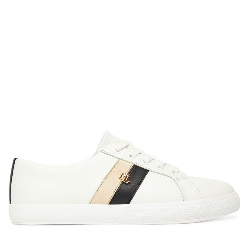 Сникърси LAUREN RALPH LAUREN Janson II 802979187001 Бял цвят на ниска цена