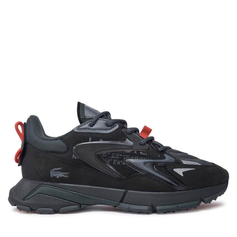 Сникърси Lacoste 7-48SMA0062 Черен цвят на ниска цена