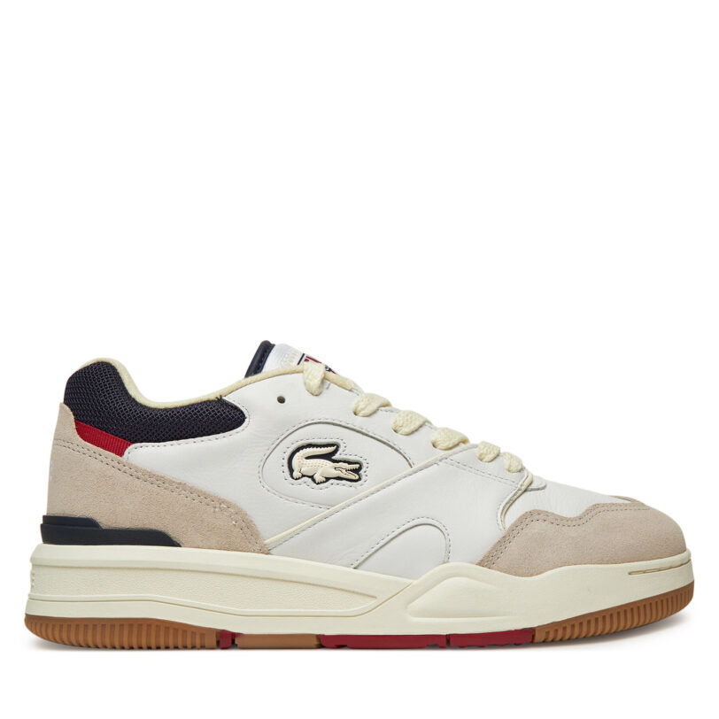 Сникърси Lacoste 7-48SMA0102 Бял цвят на ниска цена