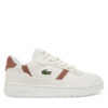 Сникърси Lacoste 7-49SUJ0006 Екрю цвят на ниска цена