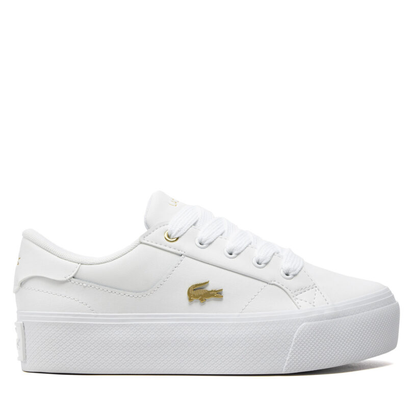 Сникърси Lacoste 747CFA0005 Бял цвят на ниска цена