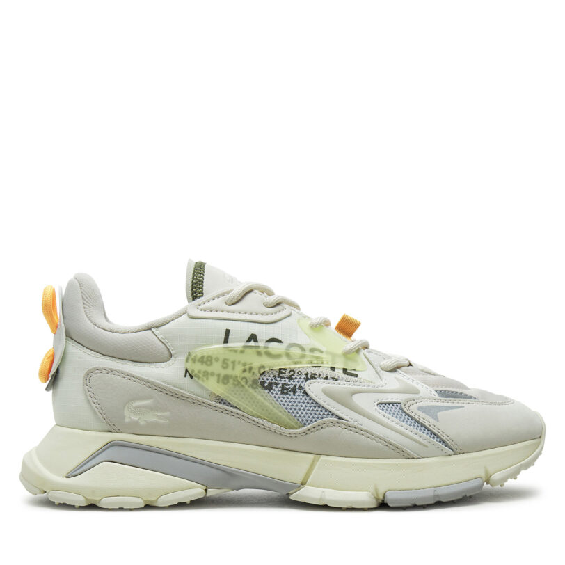 Сникърси Lacoste 748SMA0062 Екрю цвят на ниска цена