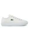 Сникърси Lacoste Backcourt 224 2 Cuj 748CUJ000121G Бял цвят на ниска цена