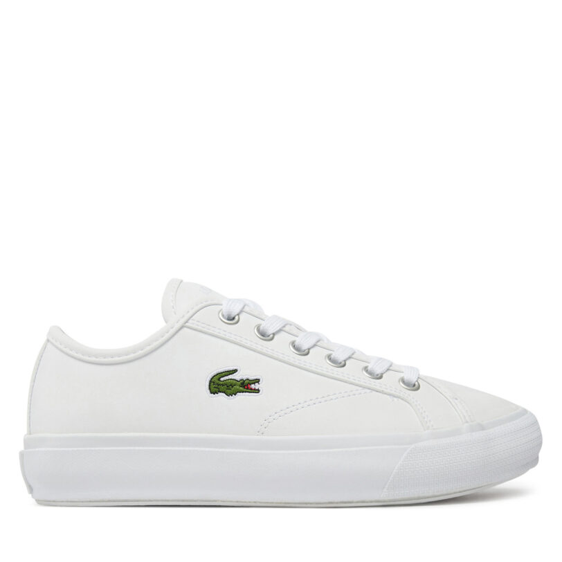 Сникърси Lacoste Backcourt 224 2 Cuj 748CUJ000121G Бял цвят на ниска цена
