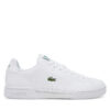 Сникърси Lacoste Carnaby Cup 7-49SFA0040 Бял цвят на ниска цена